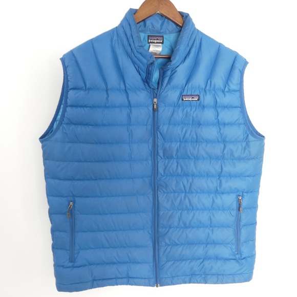 Patagonia Other - Patagonia Down Puffer Vest Electron Blue Goose Fill‎ 800 Men's XL